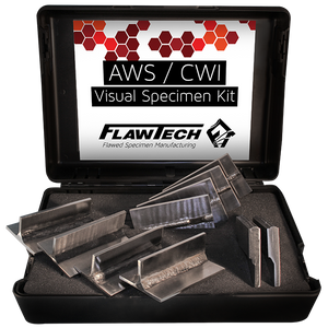 FlawTech AWS/CWI Visual Specimen Kit